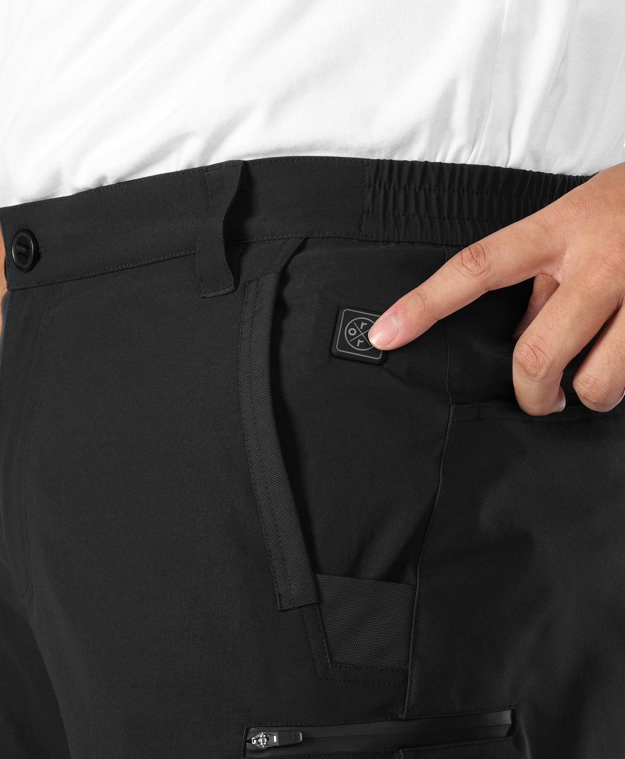 ORORO Heated (Open-box) Bristol Men's Heated Utility Fleece Lined Pants (Battery Set Not Included) - Image 8