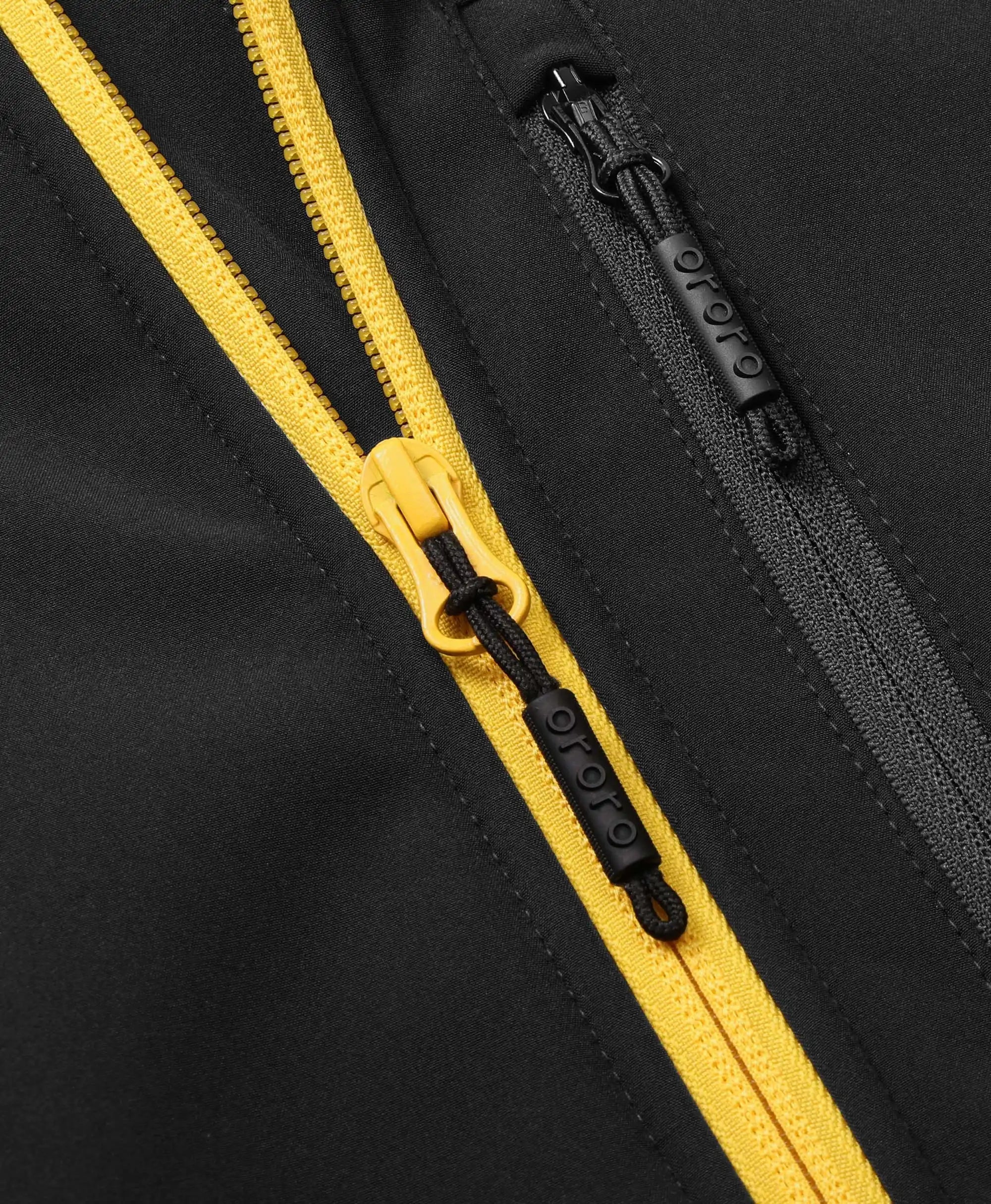 ORORO Heated Men's 4-Zone Classic Heated Jacket (10-Year Anniversary Limited Edition) - Black & Gold - Image 6