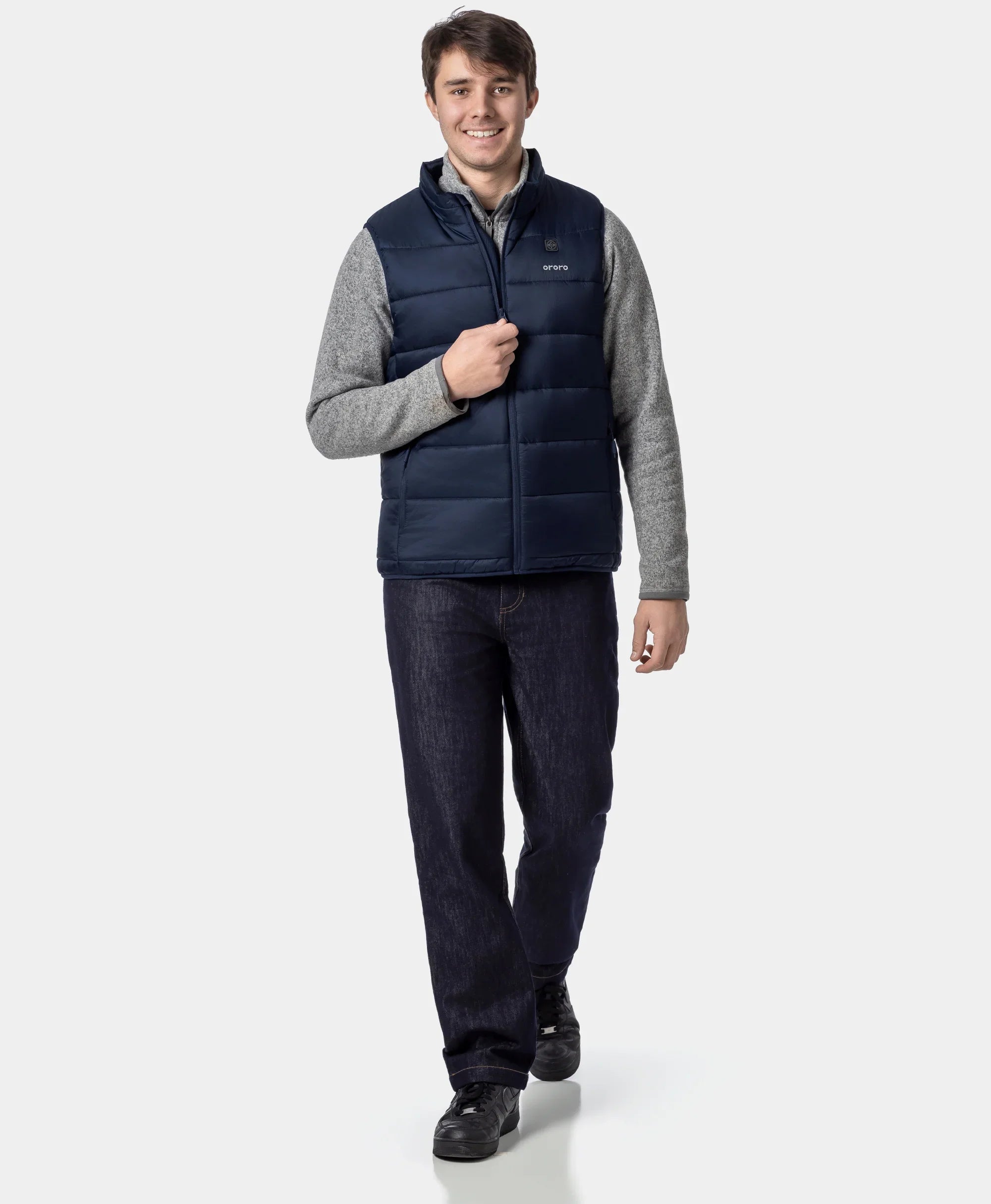 ORORO Heated (Open-box) Men's 5-Zone Classic Evo Heated Vest ((Battery Set Not Included) - Image 16