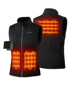 Alternative view of ORORO Heated Women's Heated Fleece Vest (Apparel Only)