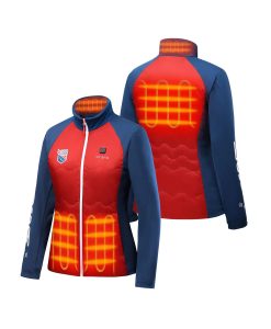 Alternative view of ORORO Heated Women's Verbier 4-Zone Heated Down Jacket - USABS Edition