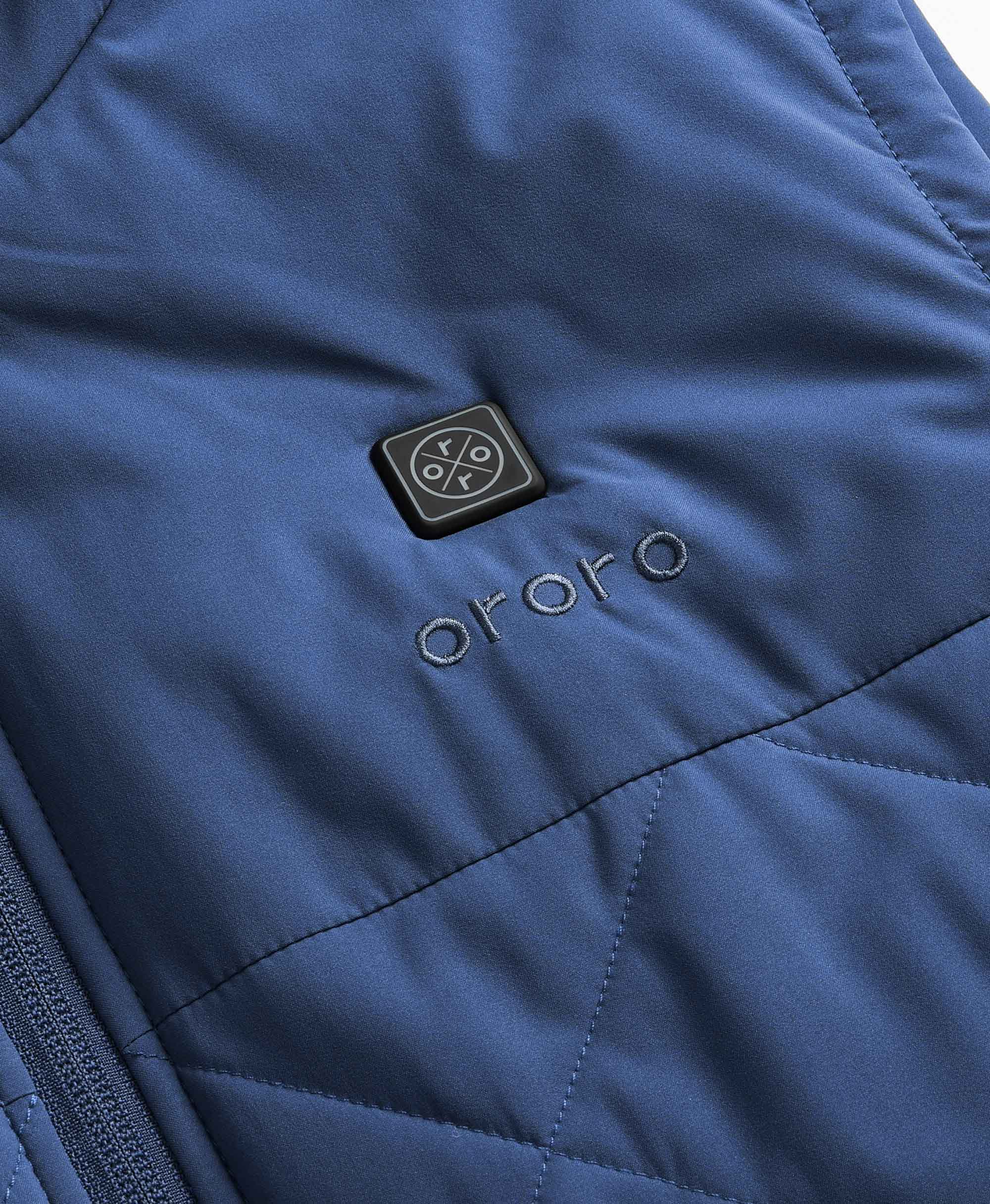 ORORO Heated Men’s 4-Zone Heated Quilted Vest – American Kennel Club® Edition - Image 5