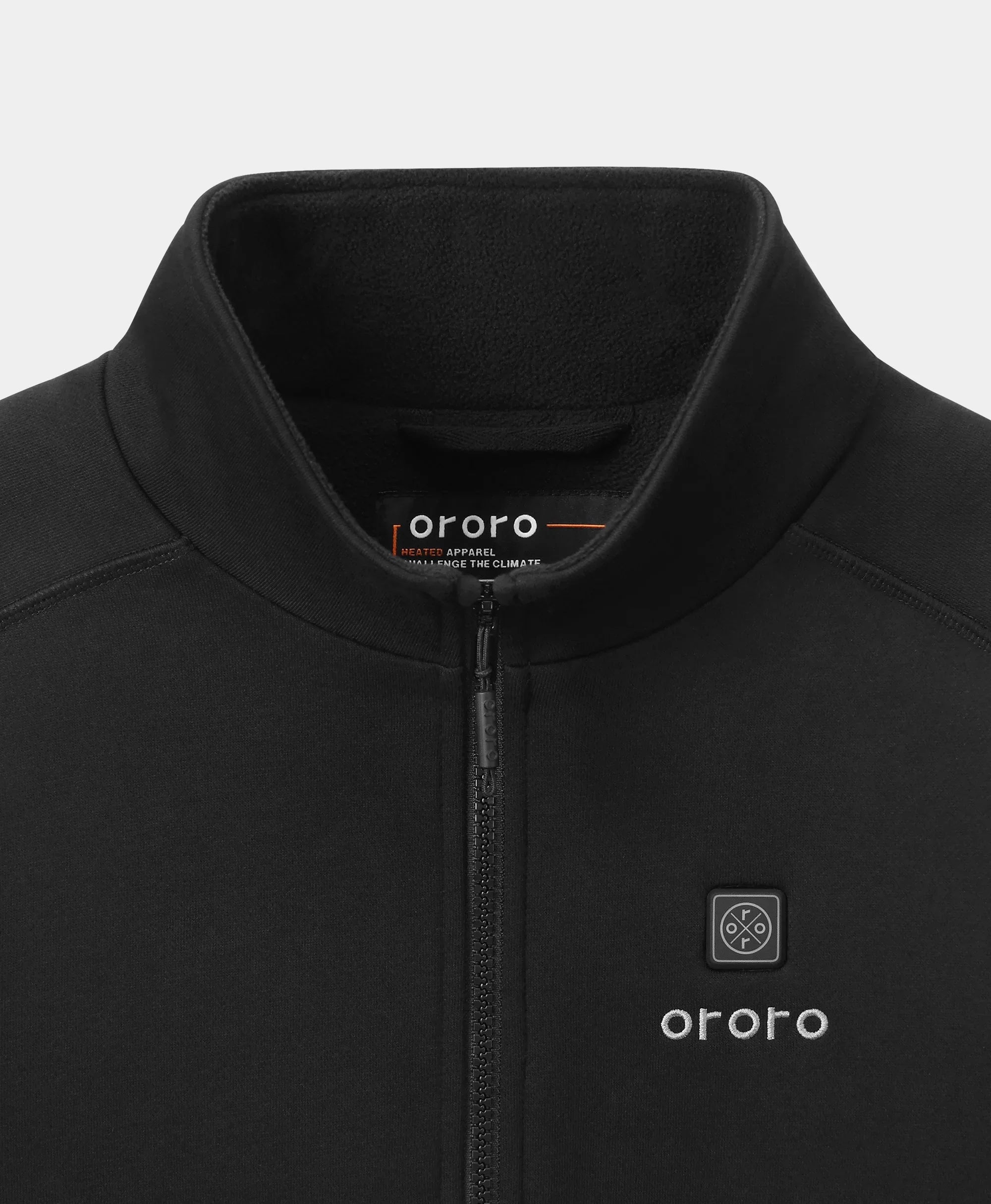 ORORO Heated (Open-box) Men's Heated Full-Zip Fleece Jacket (Battery Set Not Included) - Image 14
