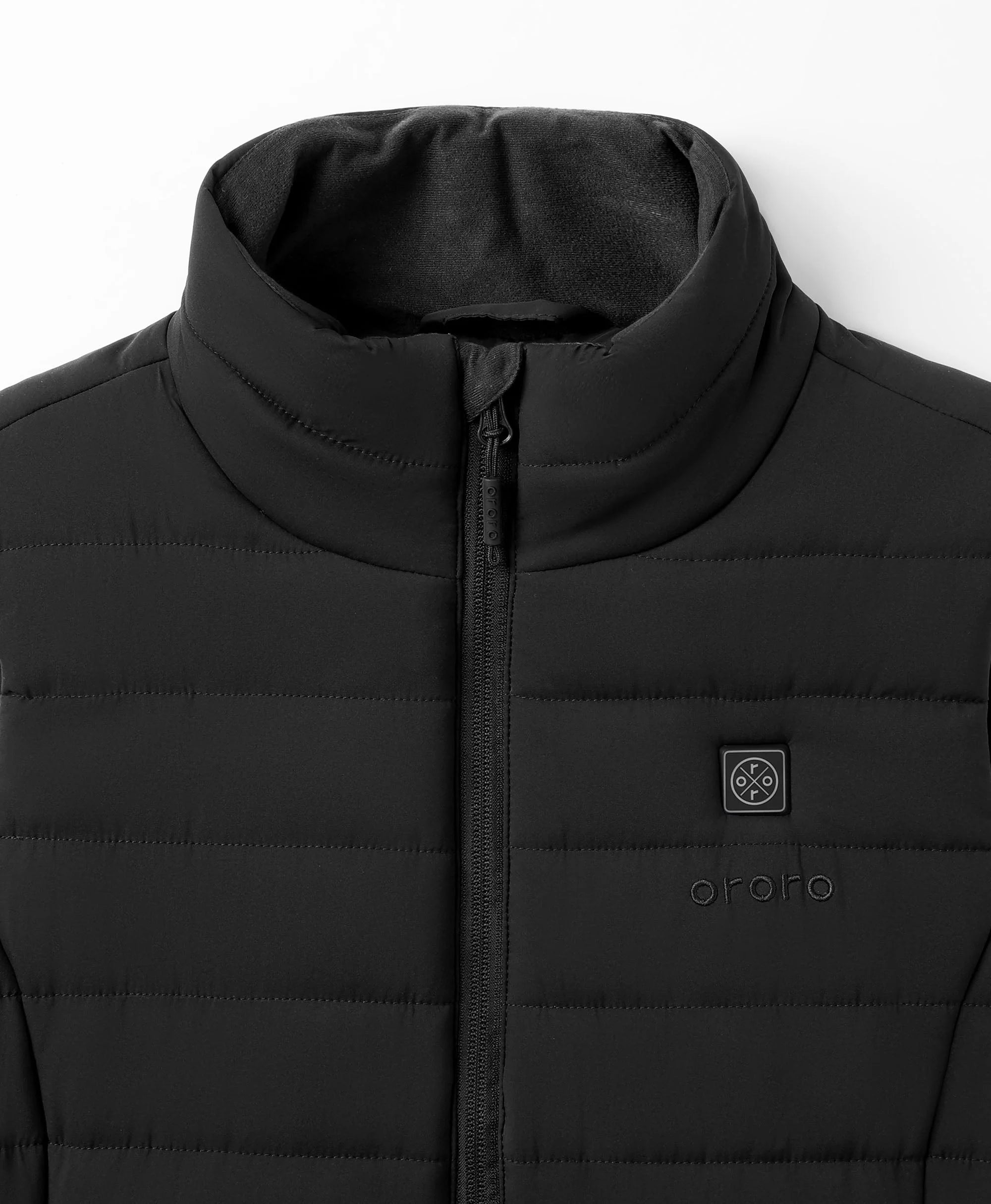 ORORO Heated Tribeca Women's Heated Long Puffer Vest - Image 16