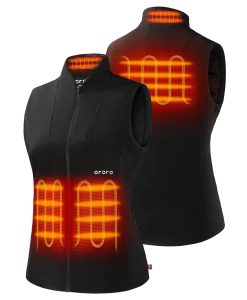 ORORO Heated (Open-box) Women's Heated PrimaLoft® Golf Vest (Battery Set Not Included)