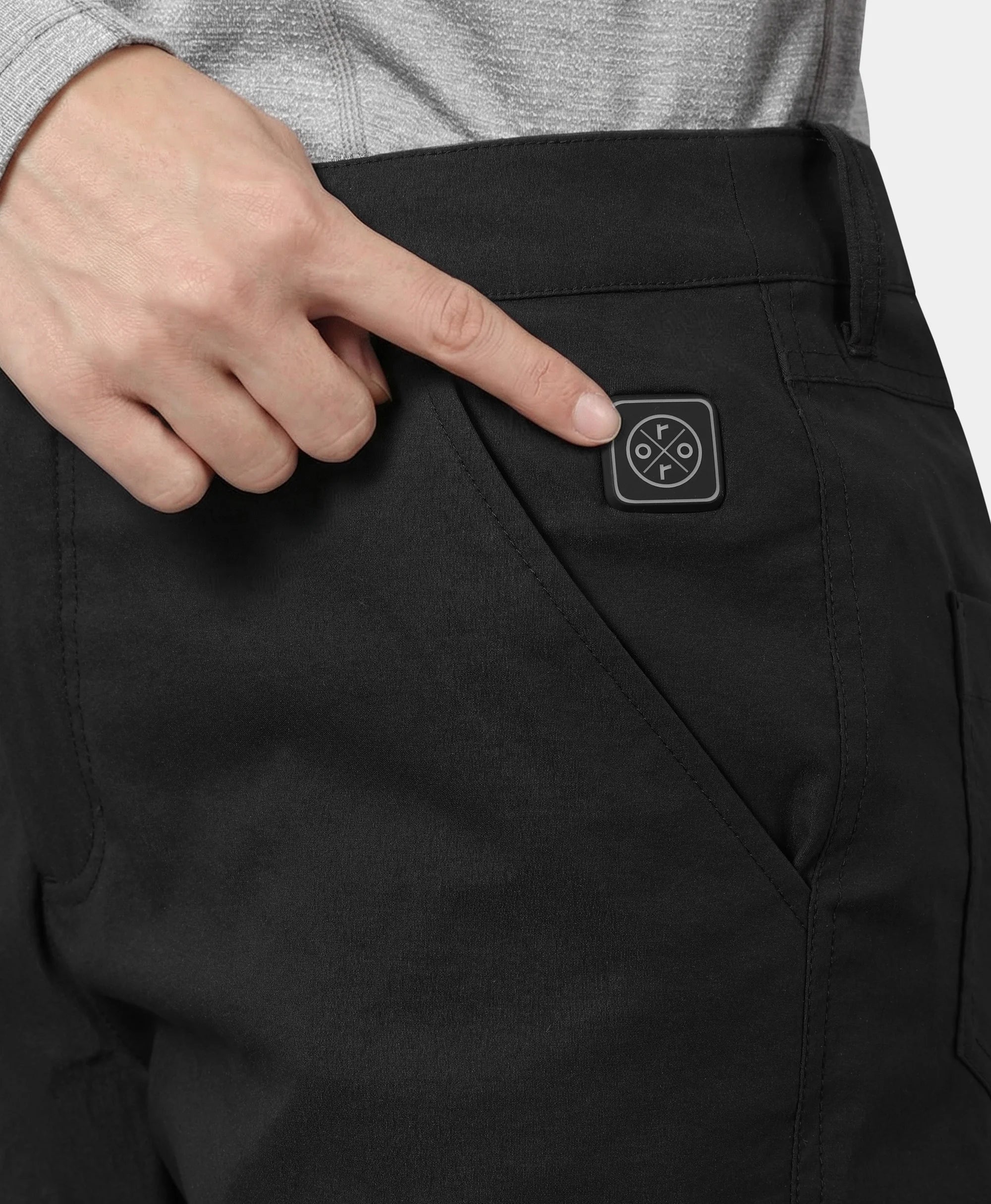 ORORO Heated Hudson Women's 3-Zone Heated Casual Pants 2.0 - Image 3