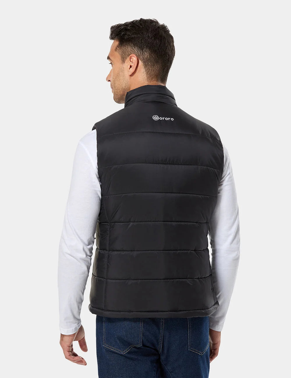 ORORO Heated Men's Classic Heated Vest (Apparel Only) - Image 4