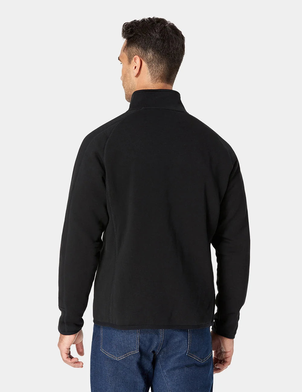 ORORO Heated Men's Heated Full-Zip Fleece Jacket (Apparel Only) - Image 13