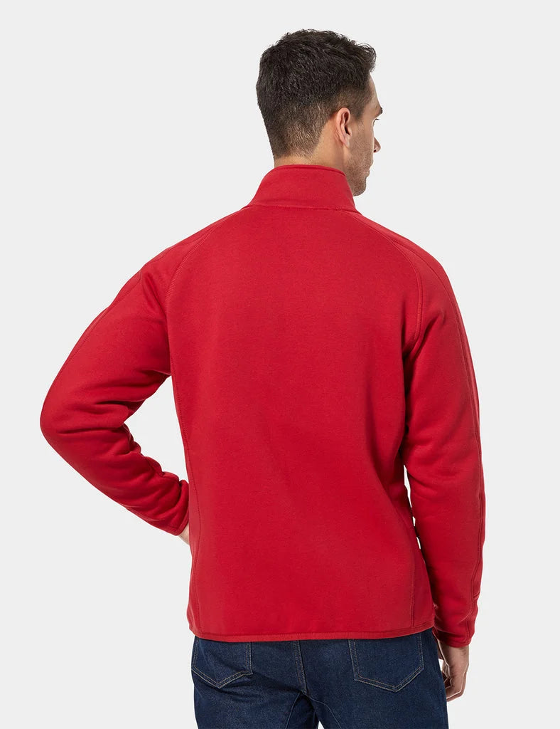 ORORO Heated (Open-box) Men's Heated Fleece Jacket (Battery Set Not Included) - Image 27