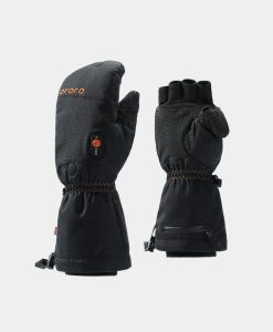 Alternative view of ORORO Heated (Open-box) Fargo Heated Flip Top Mittens - Unisex