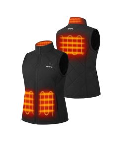 ORORO Heated (Open-box) Women's Heated Quilted Vest (Battery Set Not Included)