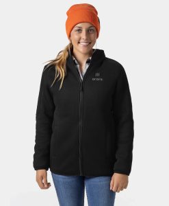ORORO Heated Women's Heated Full-Zip Fleece Jacket