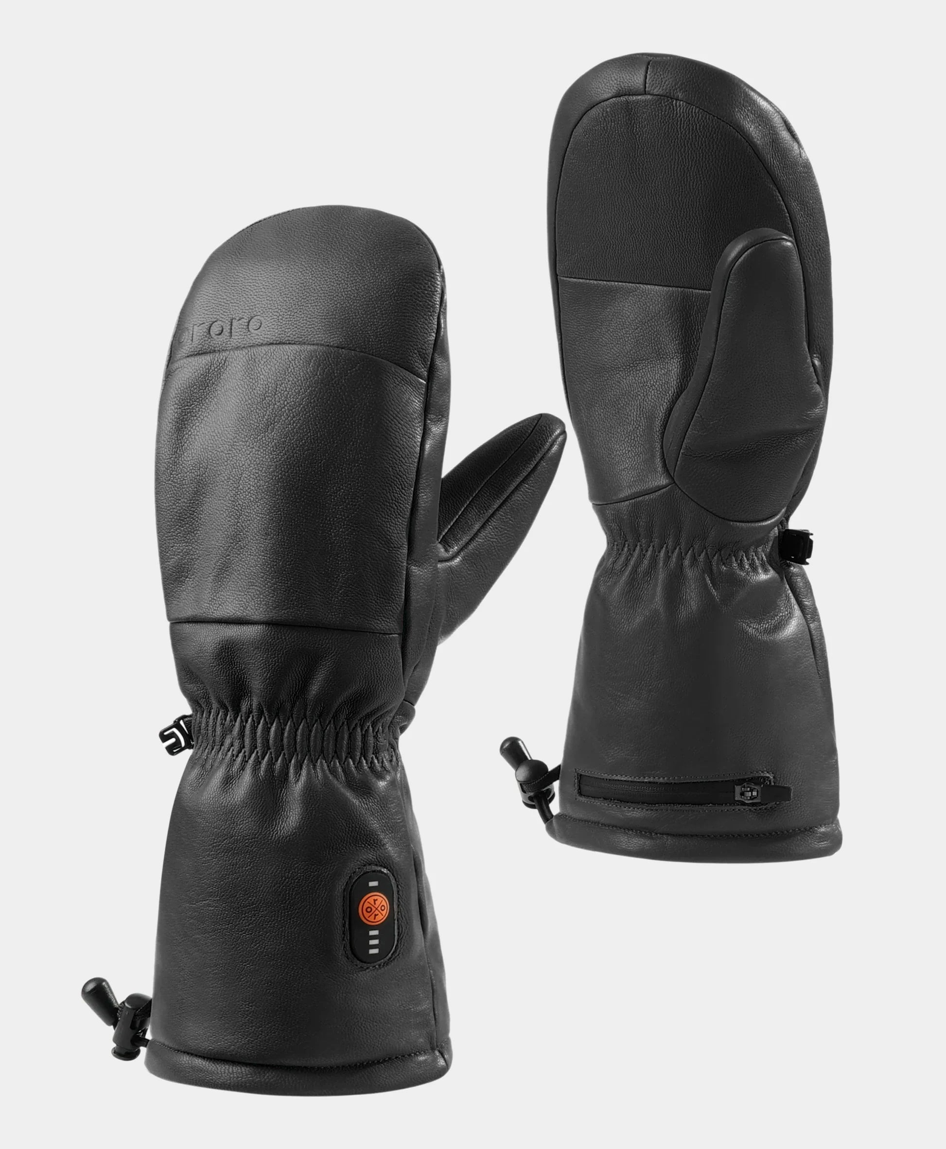 ORORO Heated (Open-box) Duluth Unisex Heated Leather Chopper Mittens - Image 7