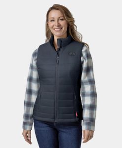 ORORO Heated SureWarm® Women's 7-Zone Dual-Control Classic Pro Heated Vest (Lower Back Heating)