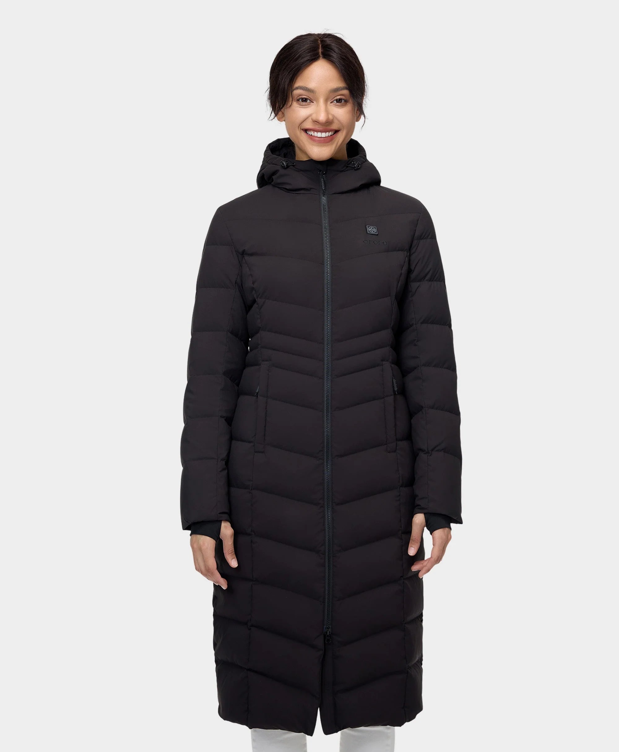 ORORO Heated SOHO Women's Heated Down Parka Jacket (Apparel Only) - Image 5
