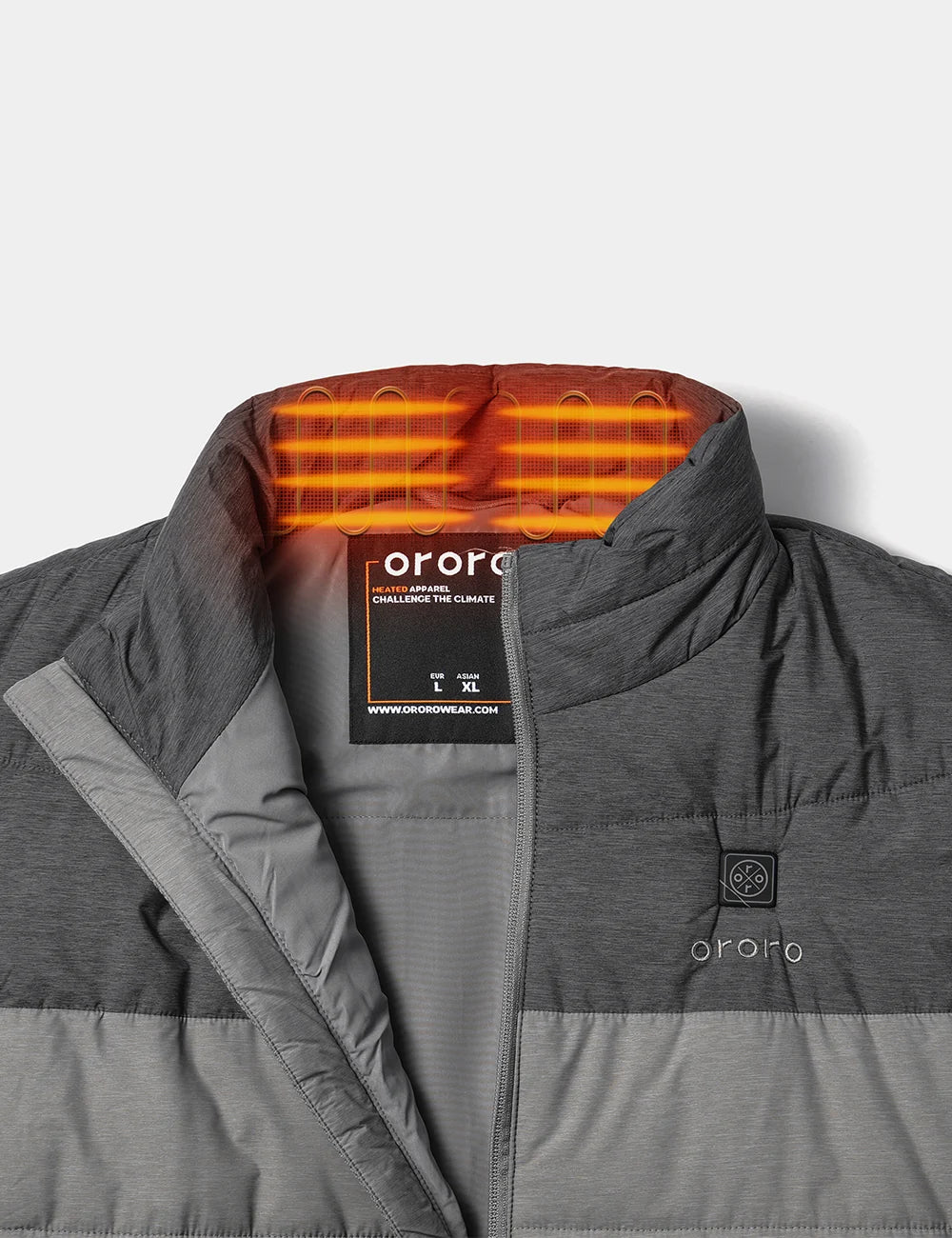 ORORO Heated (Open-box) Men's Classic Heated Vest (Battery Set Not Included) - Image 19