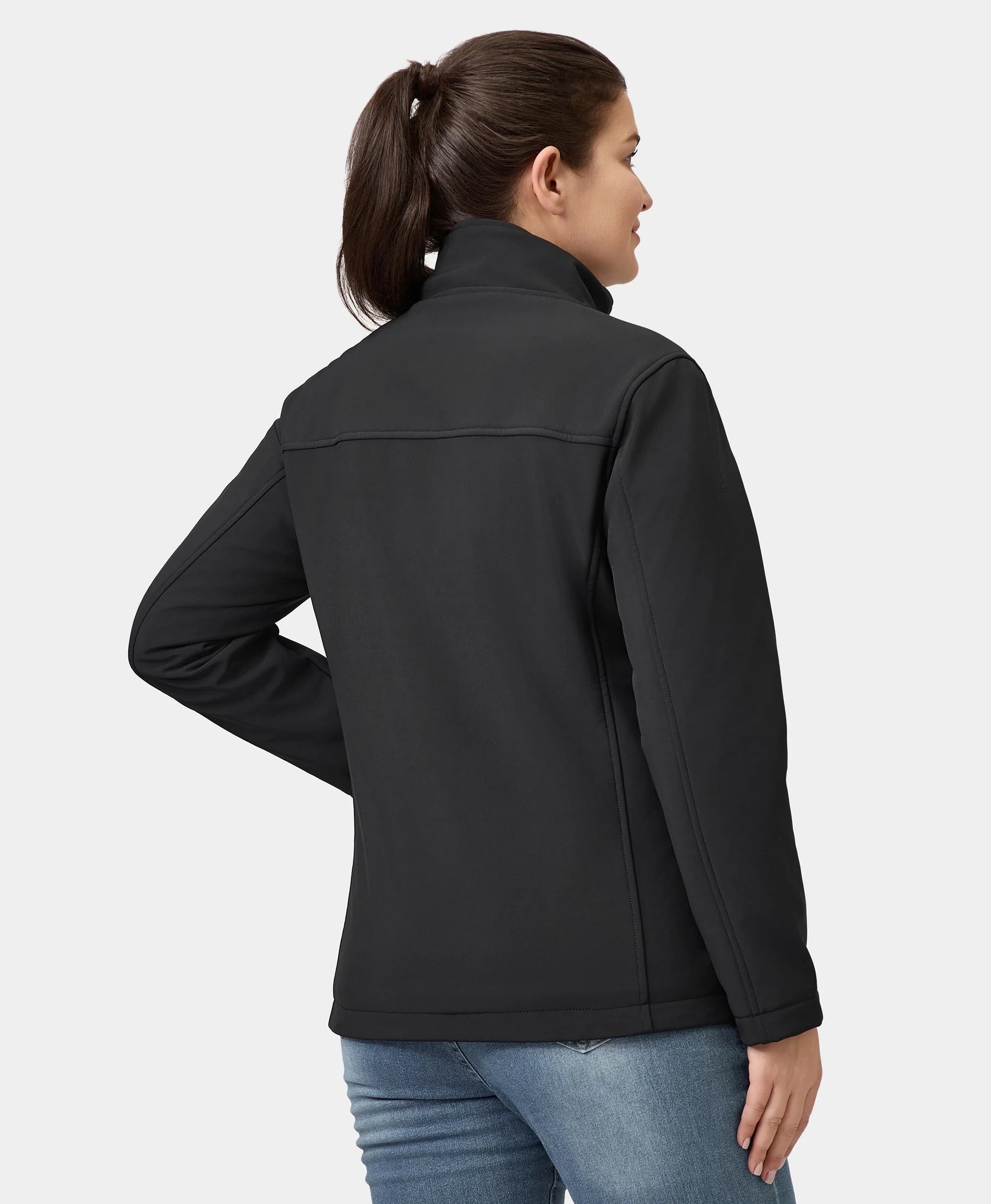 ORORO Heated (Open-box) Maverick SureWarm® Women's 6-Zone Dual-Control Heated Softshell Jacket (Battery Set Not Included) - Image 44
