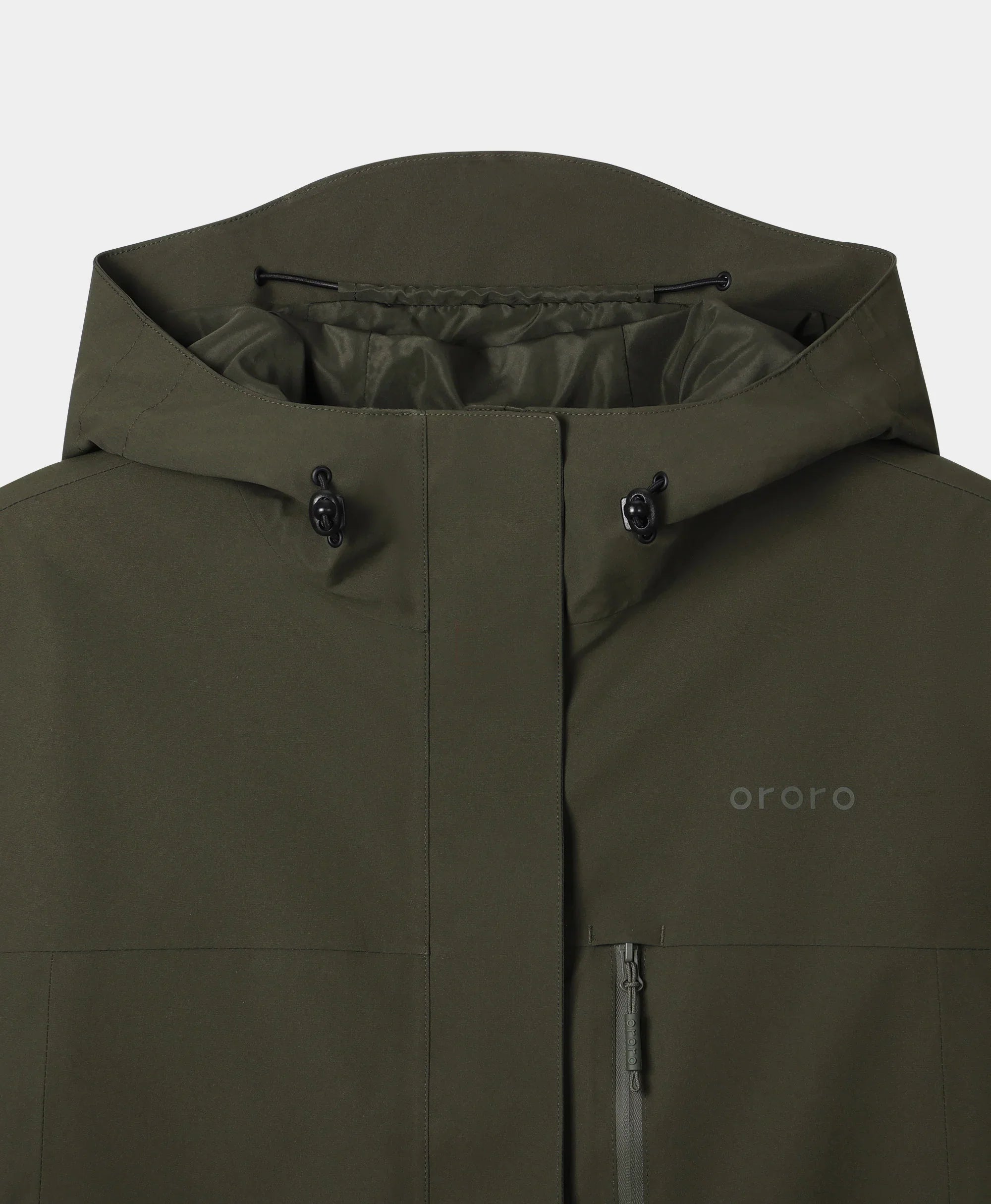ORORO Heated River Ridge Men's Waterproof Shell Jacket - Image 15