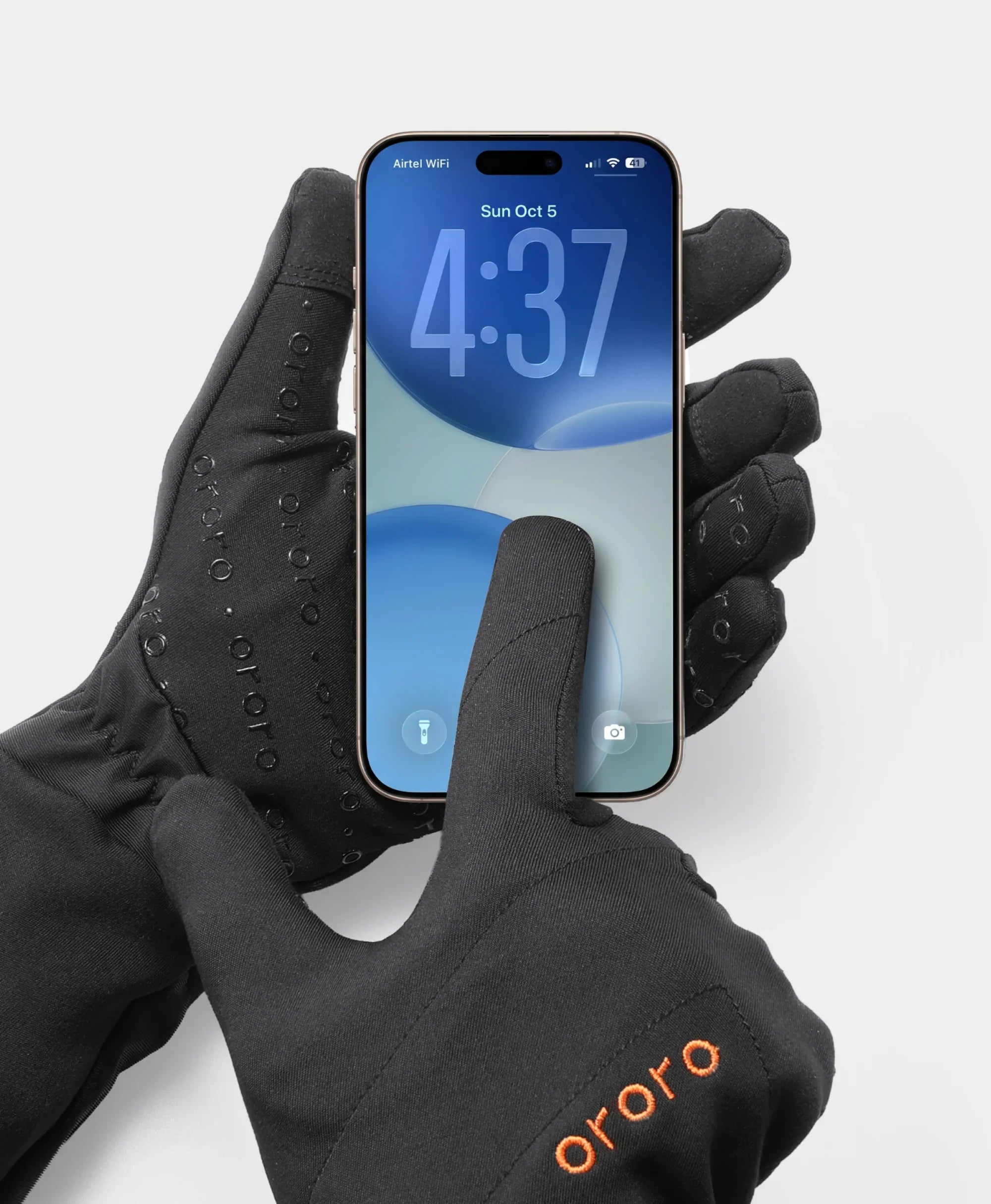 ORORO Heated Glasgow Heated Liner Gloves - Unisex - Image 4