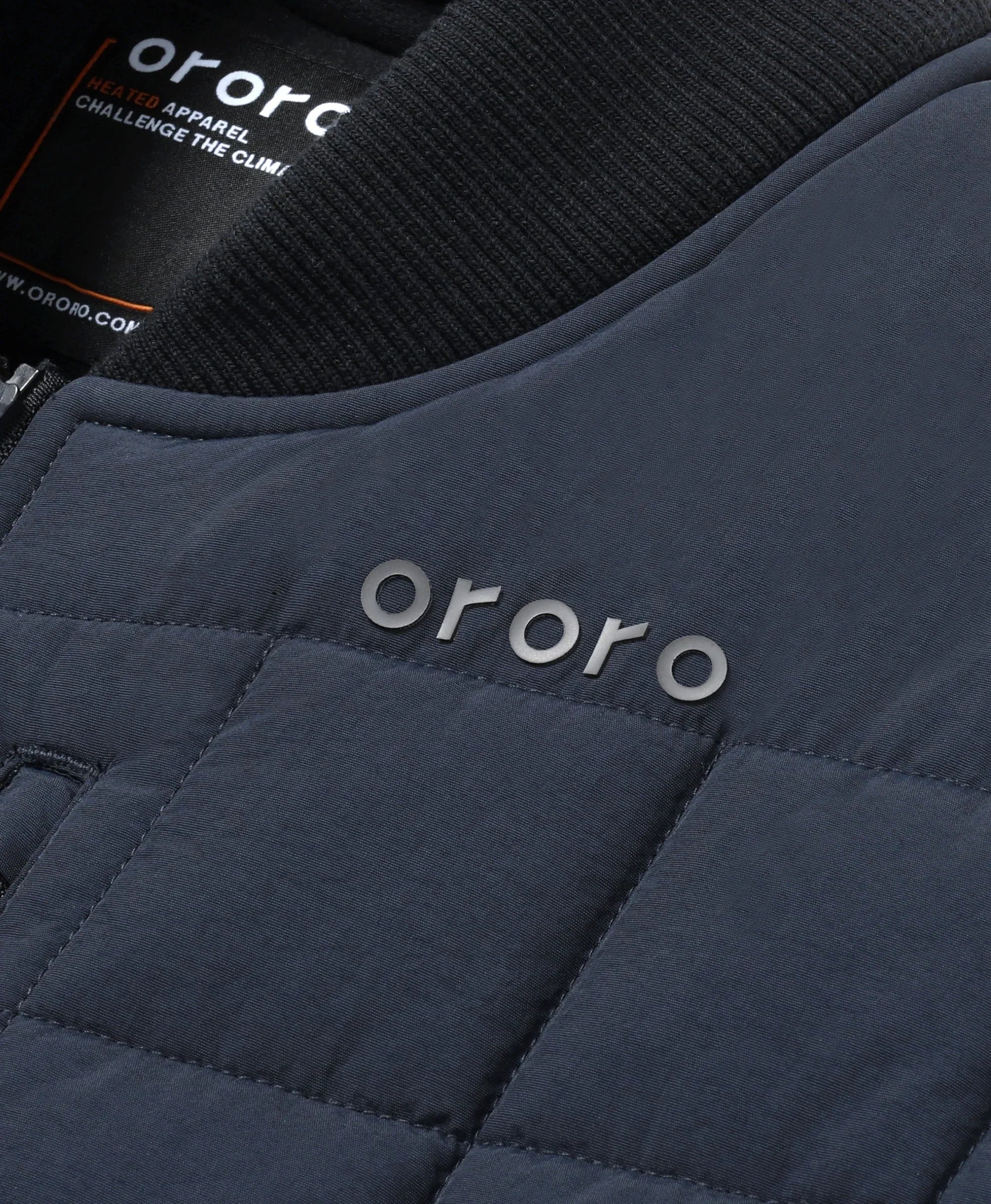 ORORO Heated Scranton Men's 5-Zone Heated Bomber Jacket - Image 5