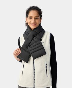 ORORO Heated Unisex Heated Puffer Down Scarf