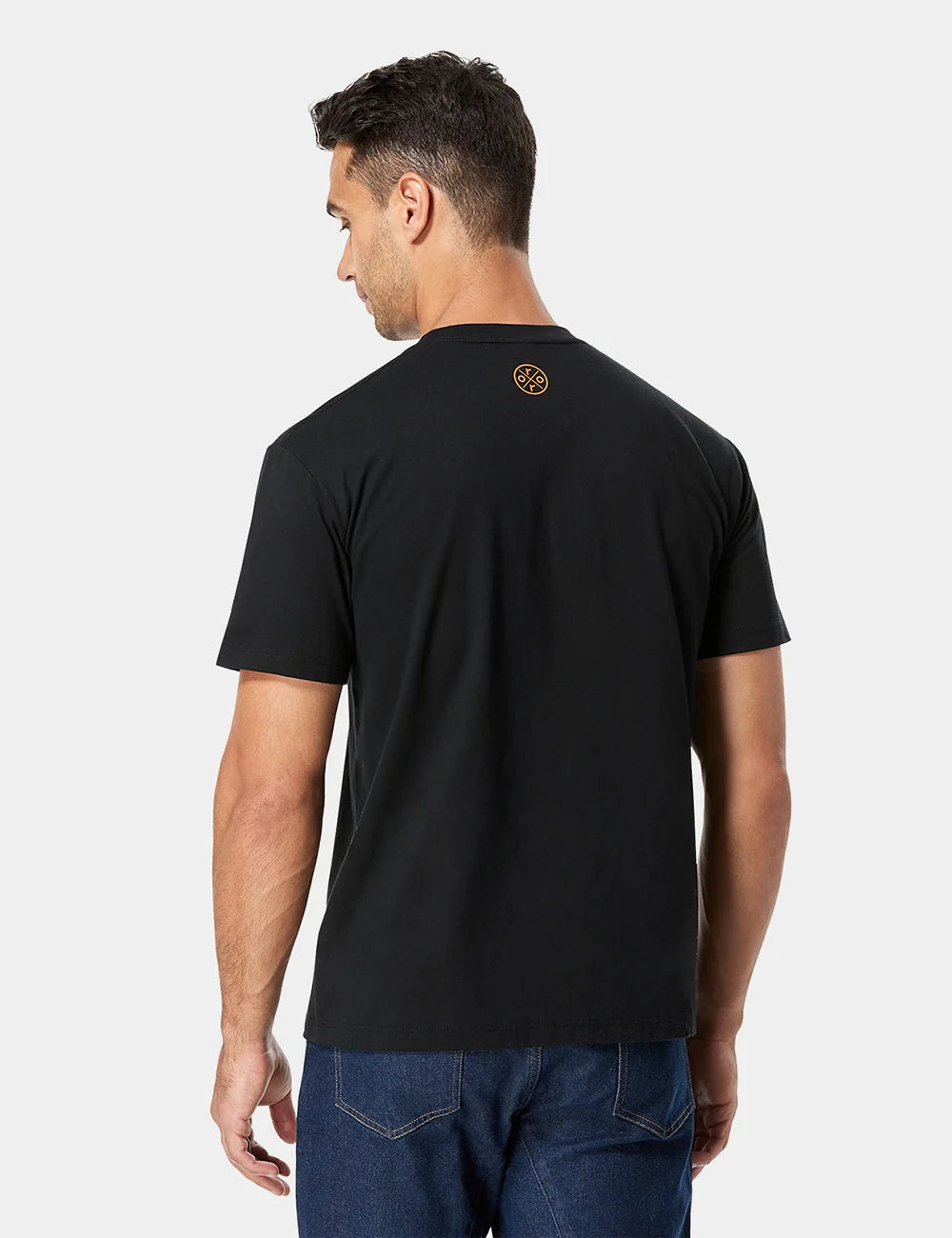 ORORO Heated Unisex Classic Cotton T-Shirt (ORORO Heated Final Sale) - Image 5
