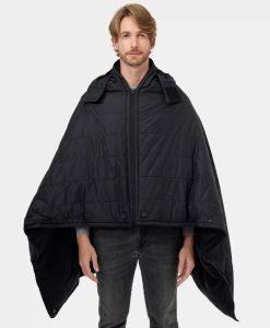 ORORO Heated Heated Dual Control Poncho Blanket
