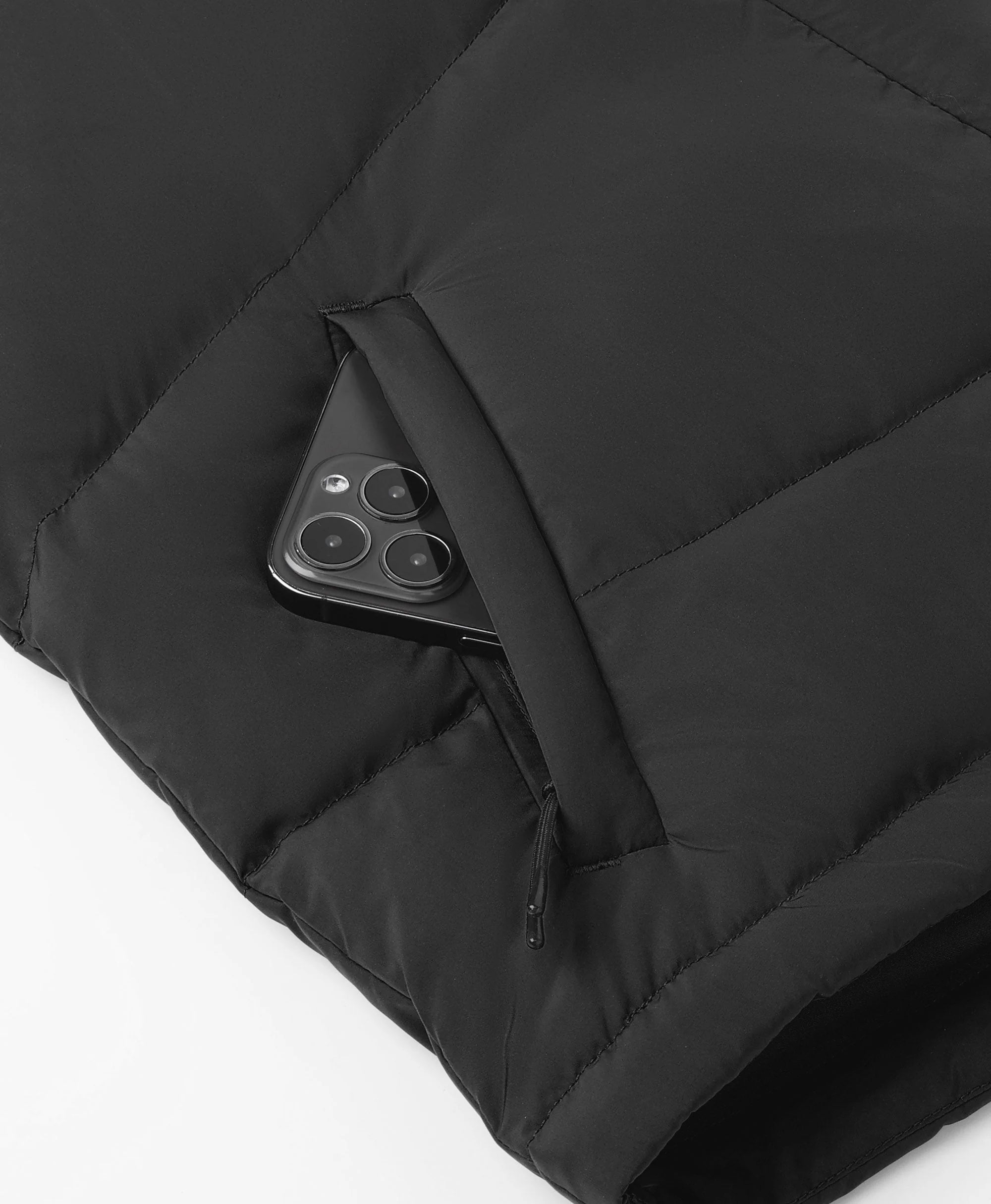 ORORO Heated Women's Heated Cropped Puffer Down Vest - Image 16