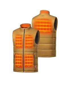 Alternative view of ORORO Heated SureWarm® Men's 6-Zone Dual-Control Classic Pro Heated Vest