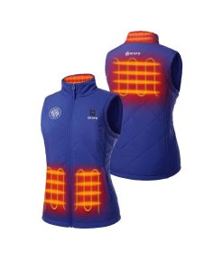 Alternative view of ORORO Heated Women's 4-Zone Heated Quilted Vest – American Kennel Club® Edition