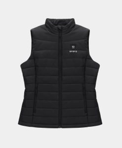 ORORO Heated Women's 4-Zone Classic Heated Vest (10-Year Anniversary Limited Edition) - Black