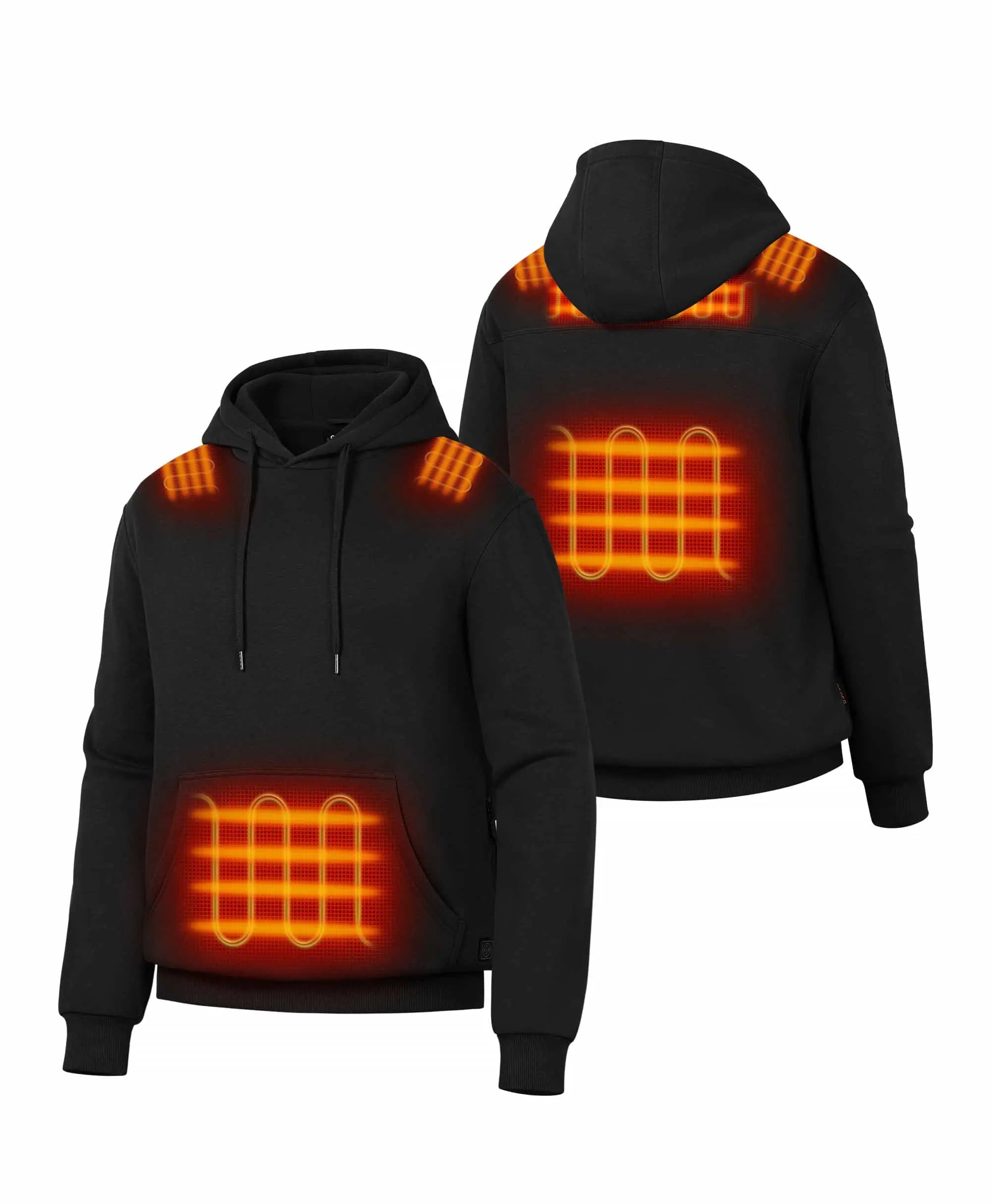 ORORO Heated Preston Unisex 5-Zone Pullover Heated Hoodie - Image 24
