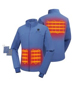 ORORO Heated (Open-box) Women's Waterproof Heated Windbreaker (Battery Set Not Included)