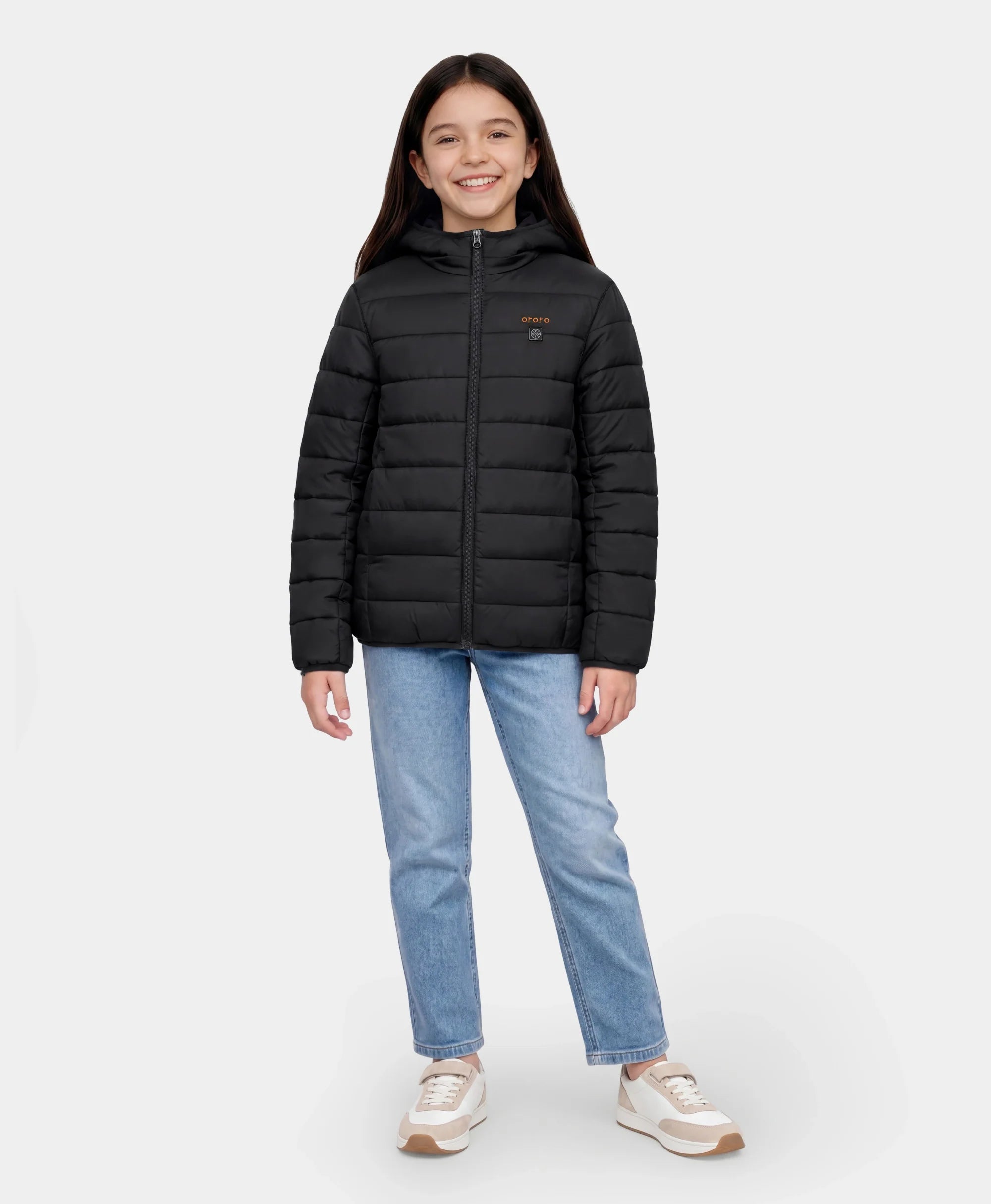 ORORO Heated Kids' 4-Zone Heated Lightweight Puffer Jacket - Image 14