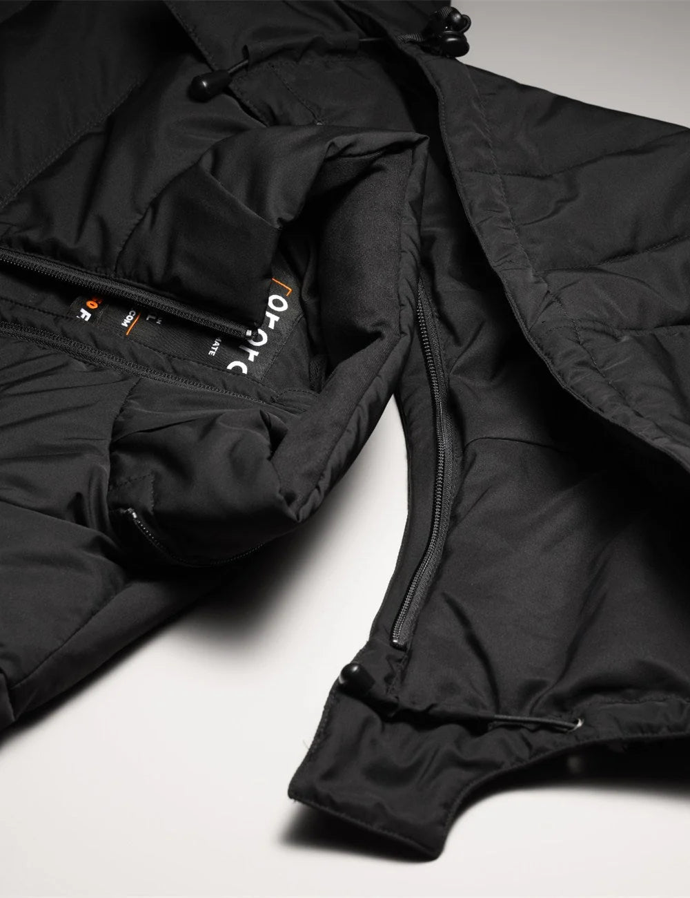 ORORO Heated Men's Heated Down Jacket - Black (Apparel Only) - Image 3