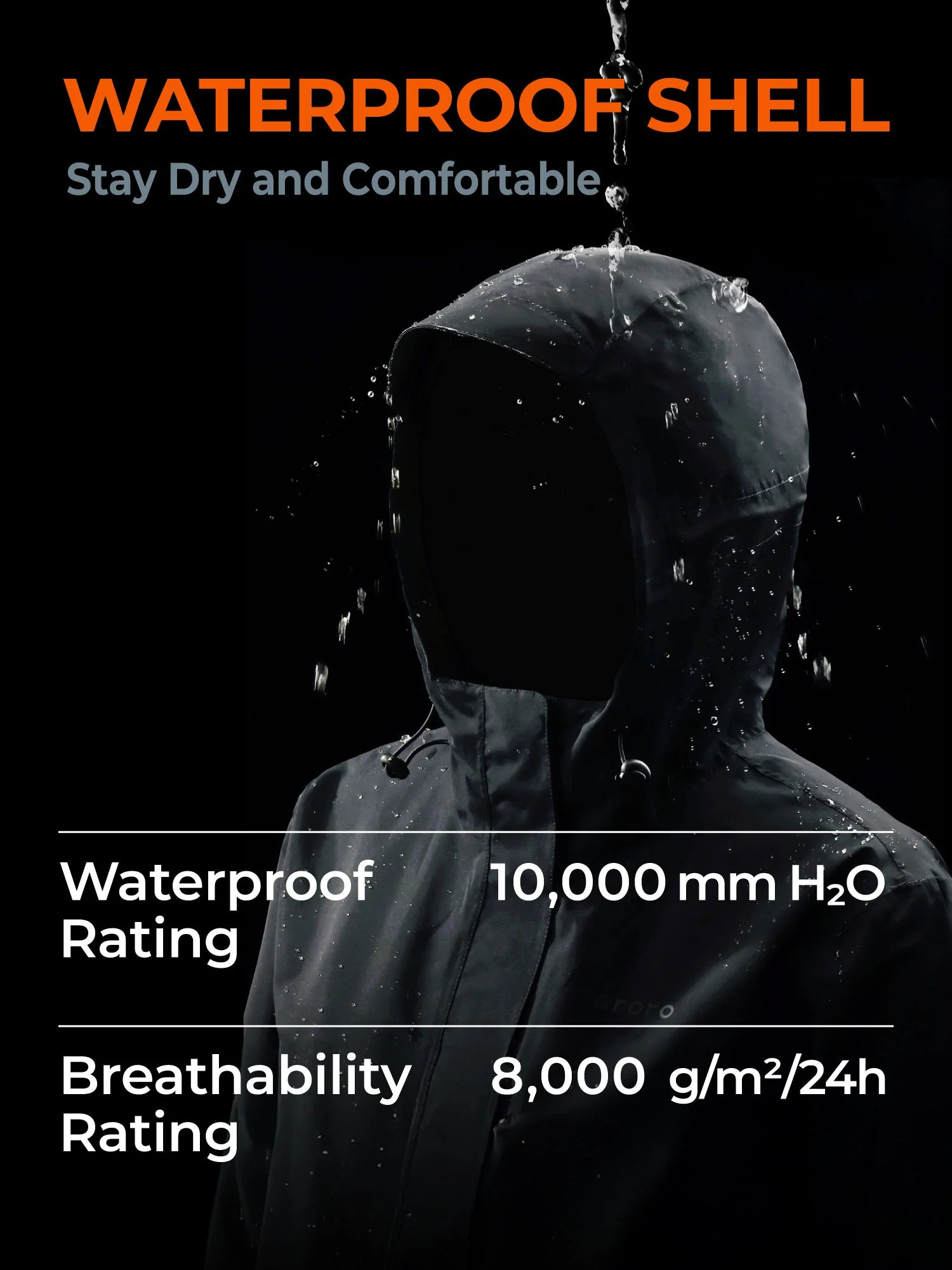 ORORO Heated River Ridge Men’s 3-in-1 Heated Jacket with Fleece Liner - Image 5