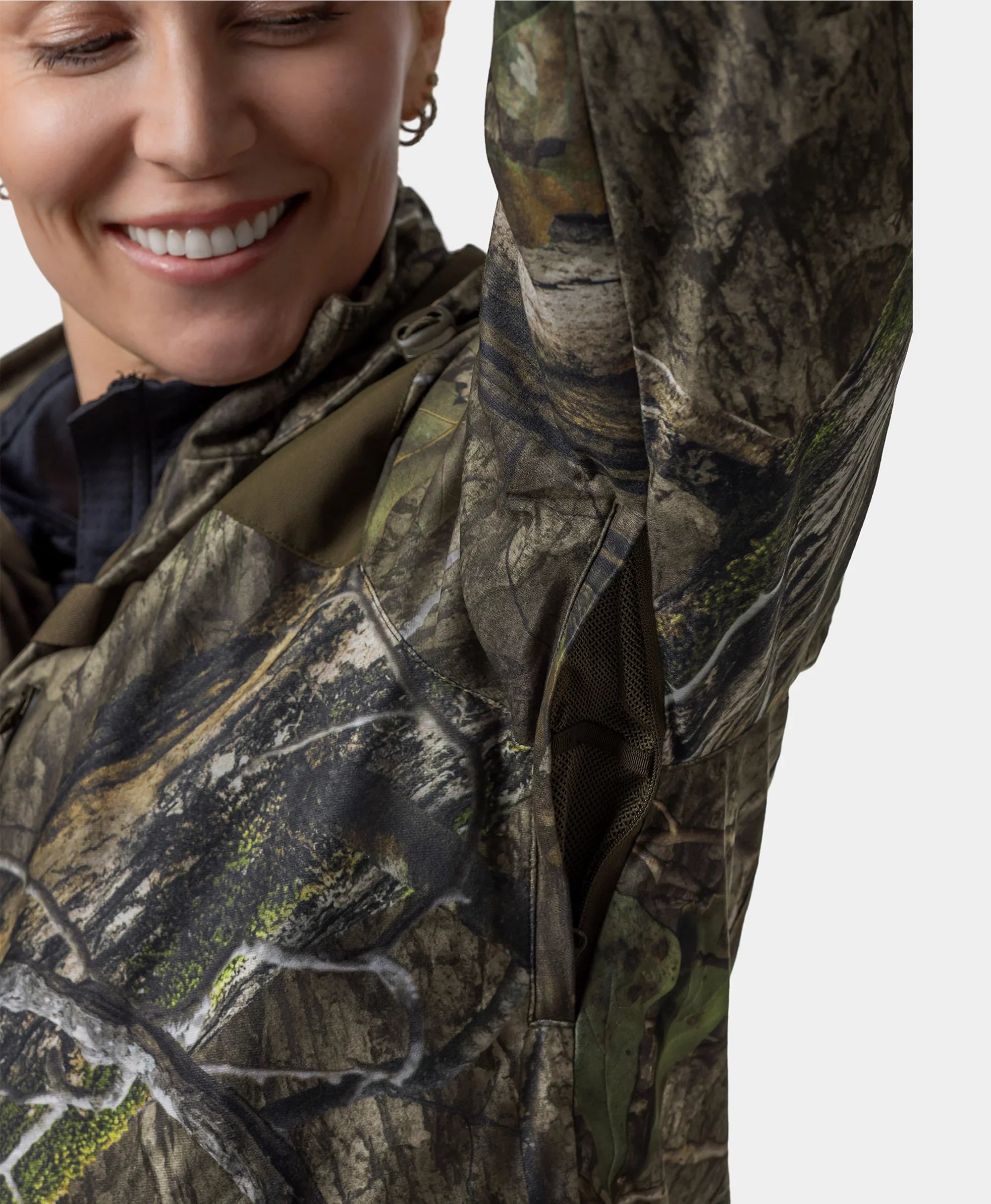 ORORO Heated Women's Heated Hunting Jacket - Camouflage, Mossy Oak® Country DNA - Image 5