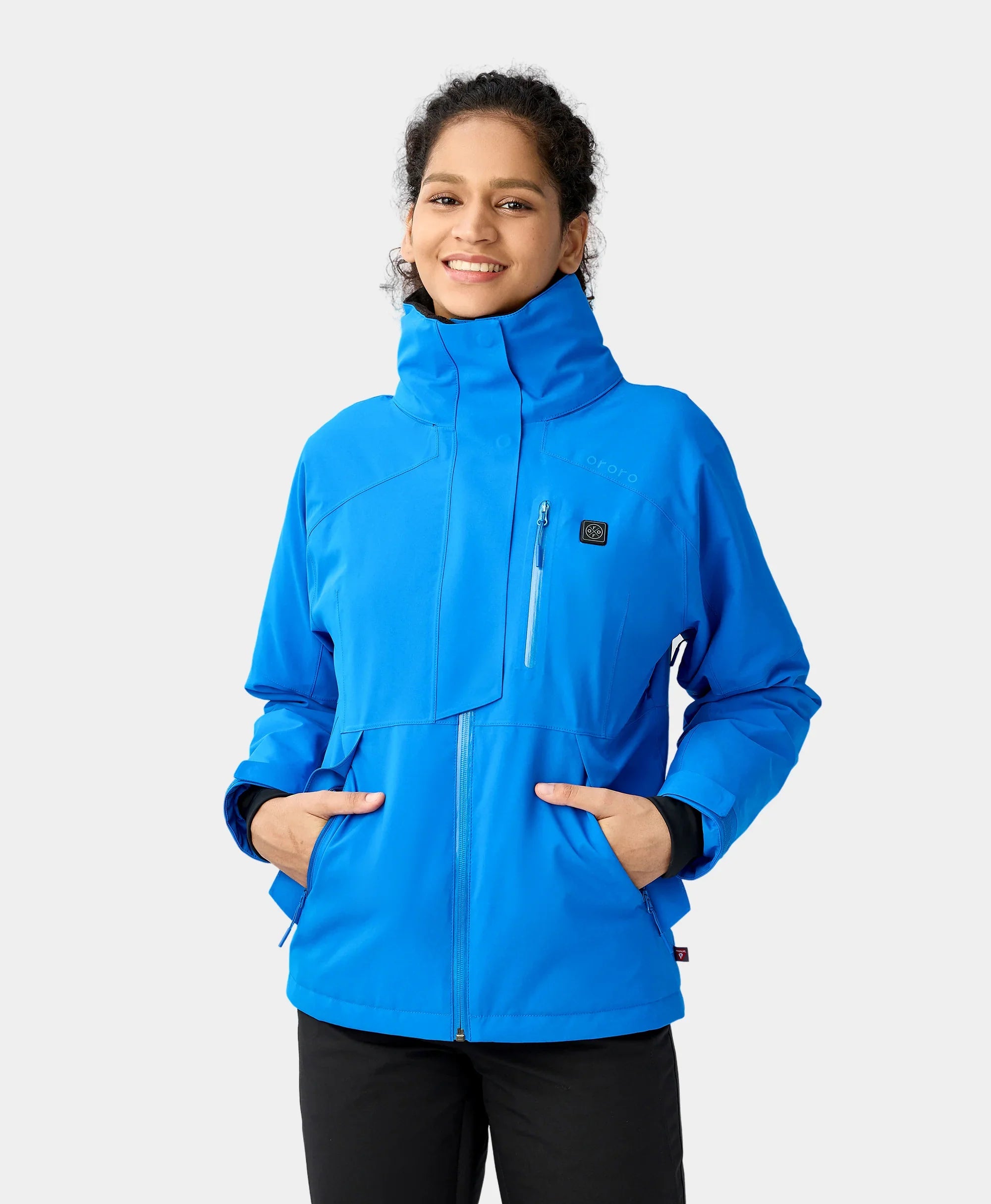 ORORO Heated Women's Waterproof Heated Ski Jacket (ORORO Heated Final Sale) - Image 12