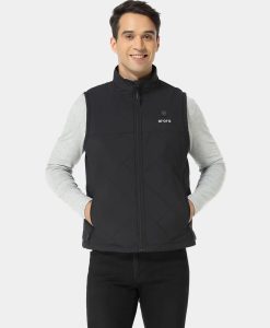 ORORO Heated Men's Heated Quilted Vest (Apparel Only)