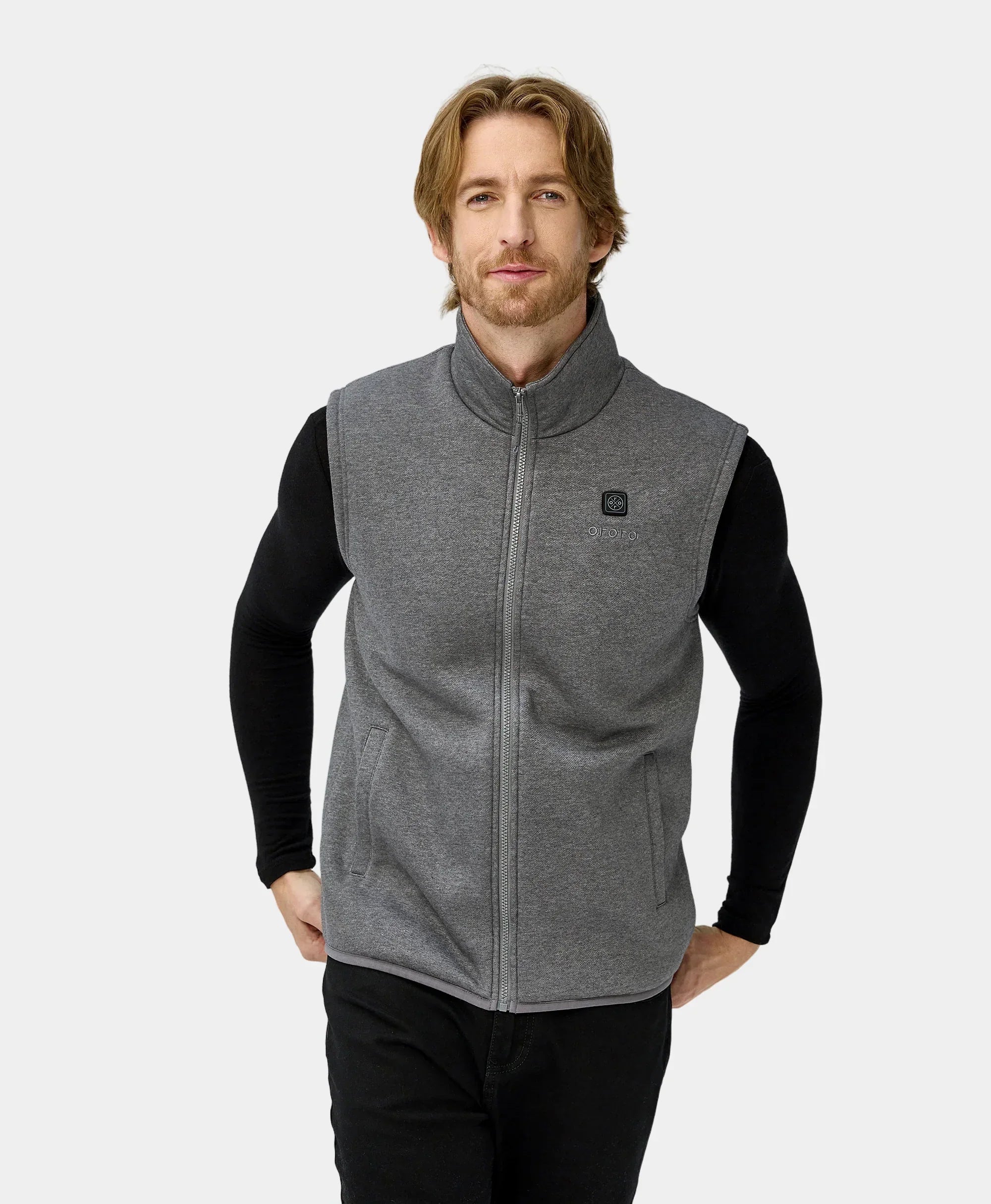 ORORO Heated Men's Heated Fleece Vest (Apparel Only) (ORORO Heated Final Sale) - Image 29