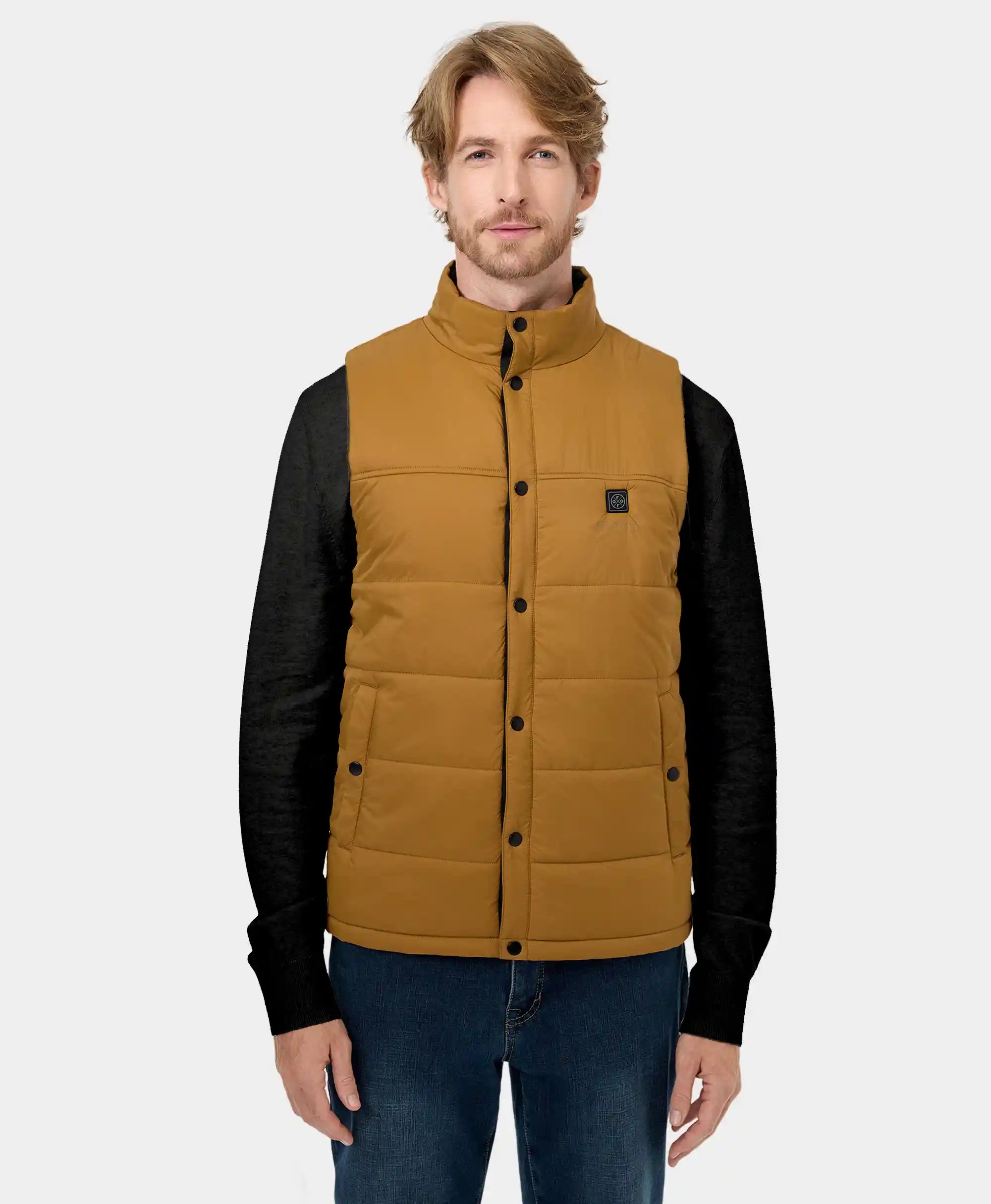 ORORO Heated (Open-box) PuffLyte™ Men's Heated Lightweight Vest (Battery Set Not Included) - Image 29