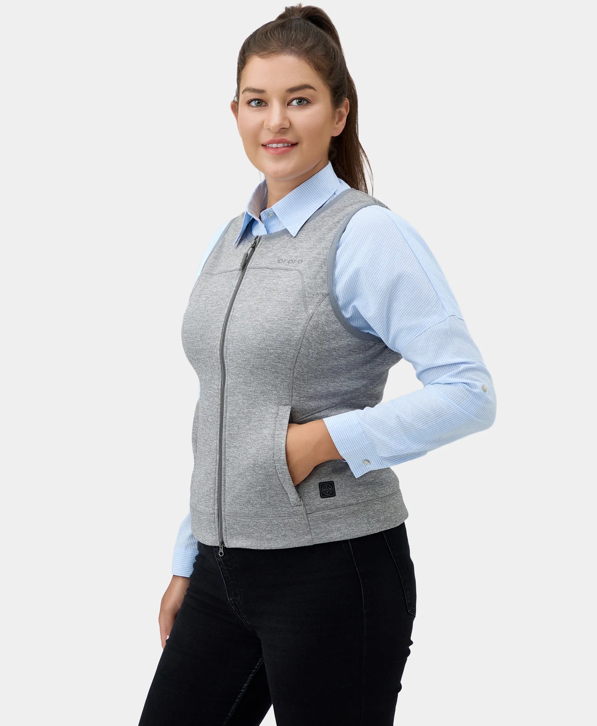 ORORO Heated (Open-box) Suzanne Women's Heated Soft Armor Vest (Battery Set Not Included) - Image 3