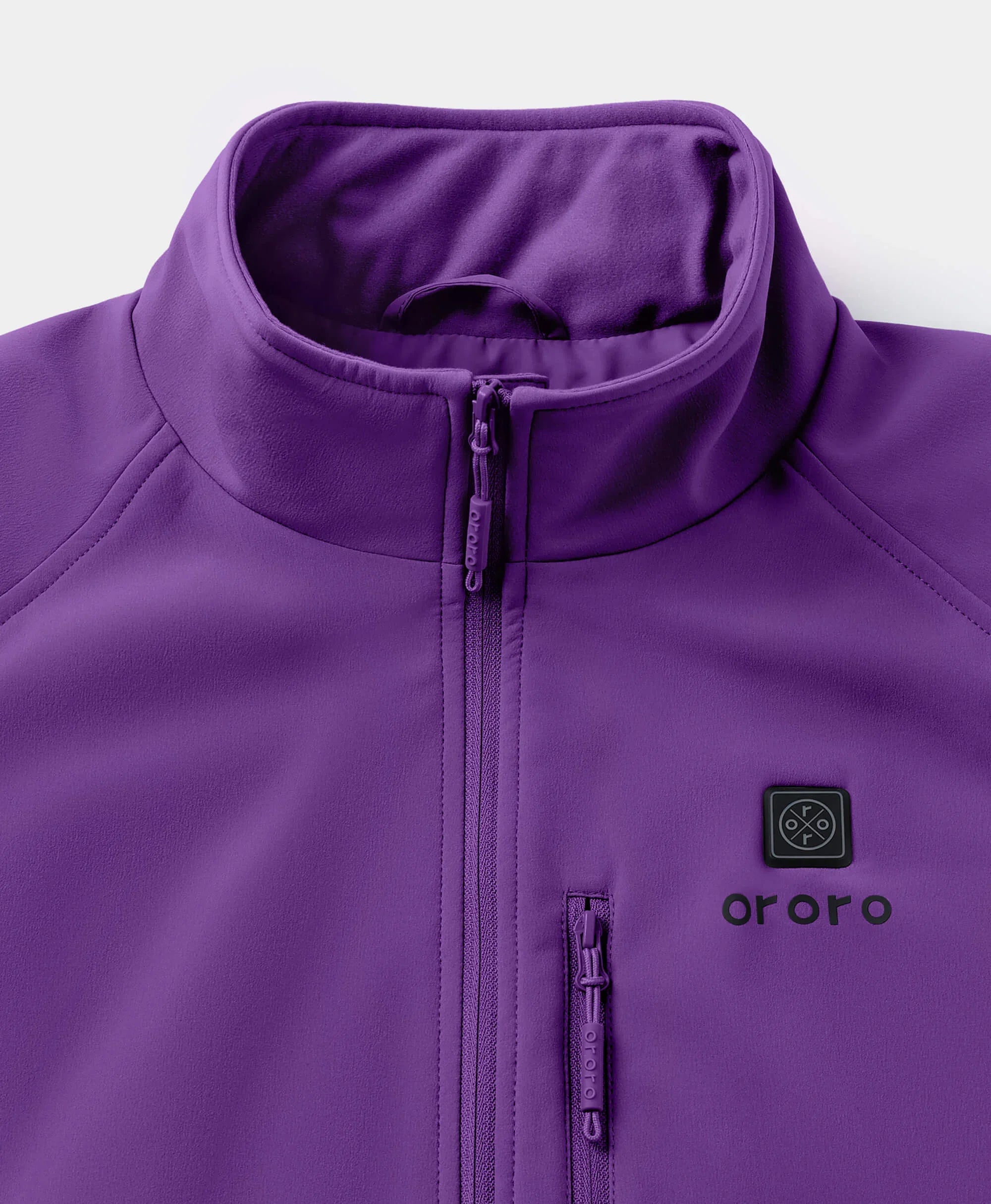 ORORO Heated Women's Heated Softshell Vest - Lower Back Heating - Image 8