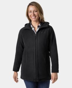 ORORO Heated Felicity Women's Heated Fleece Hoodie Jacket (Apparel Only)