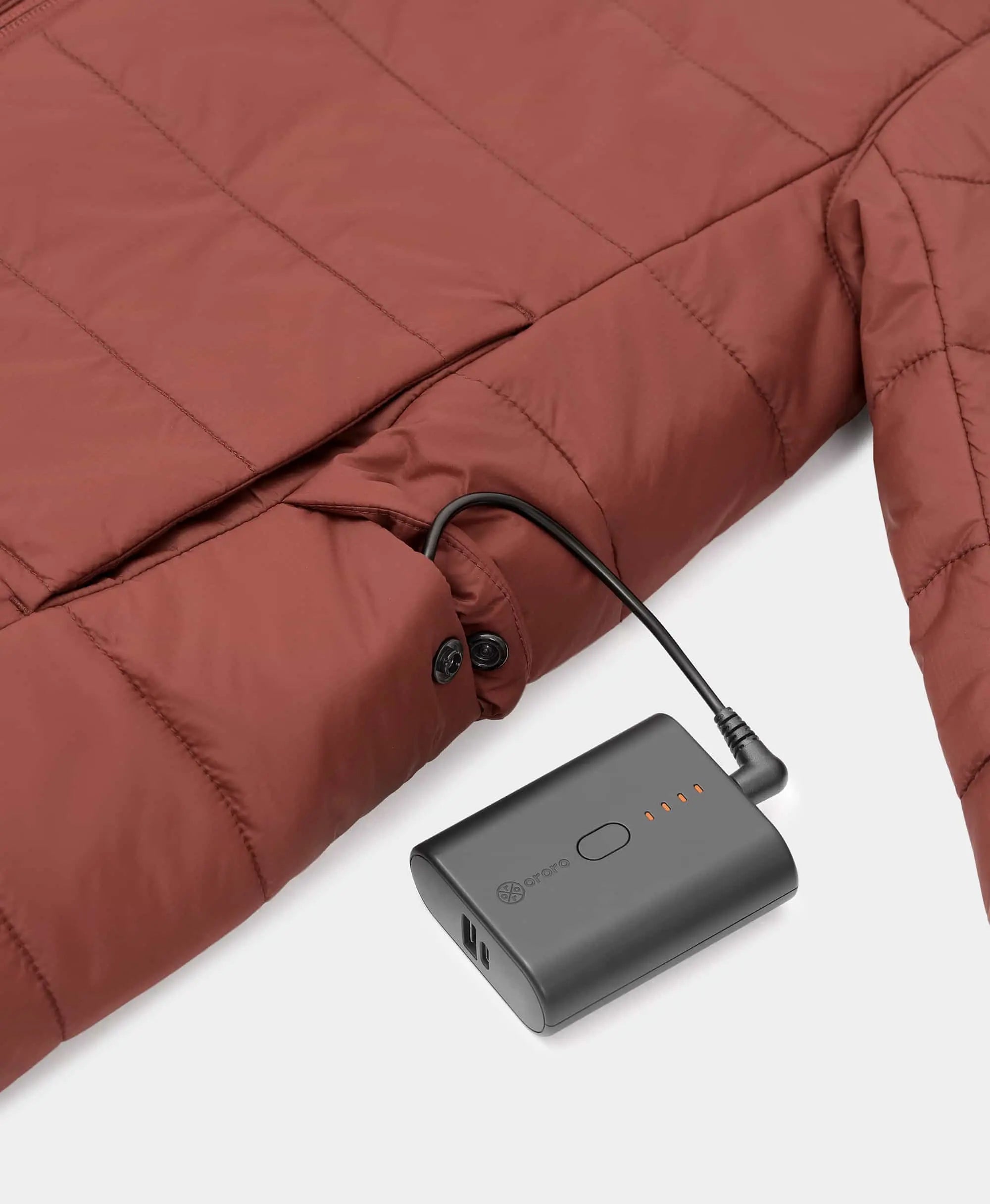 ORORO Heated Kids' 4-Zone Heated Lightweight Puffer Jacket - Image 10