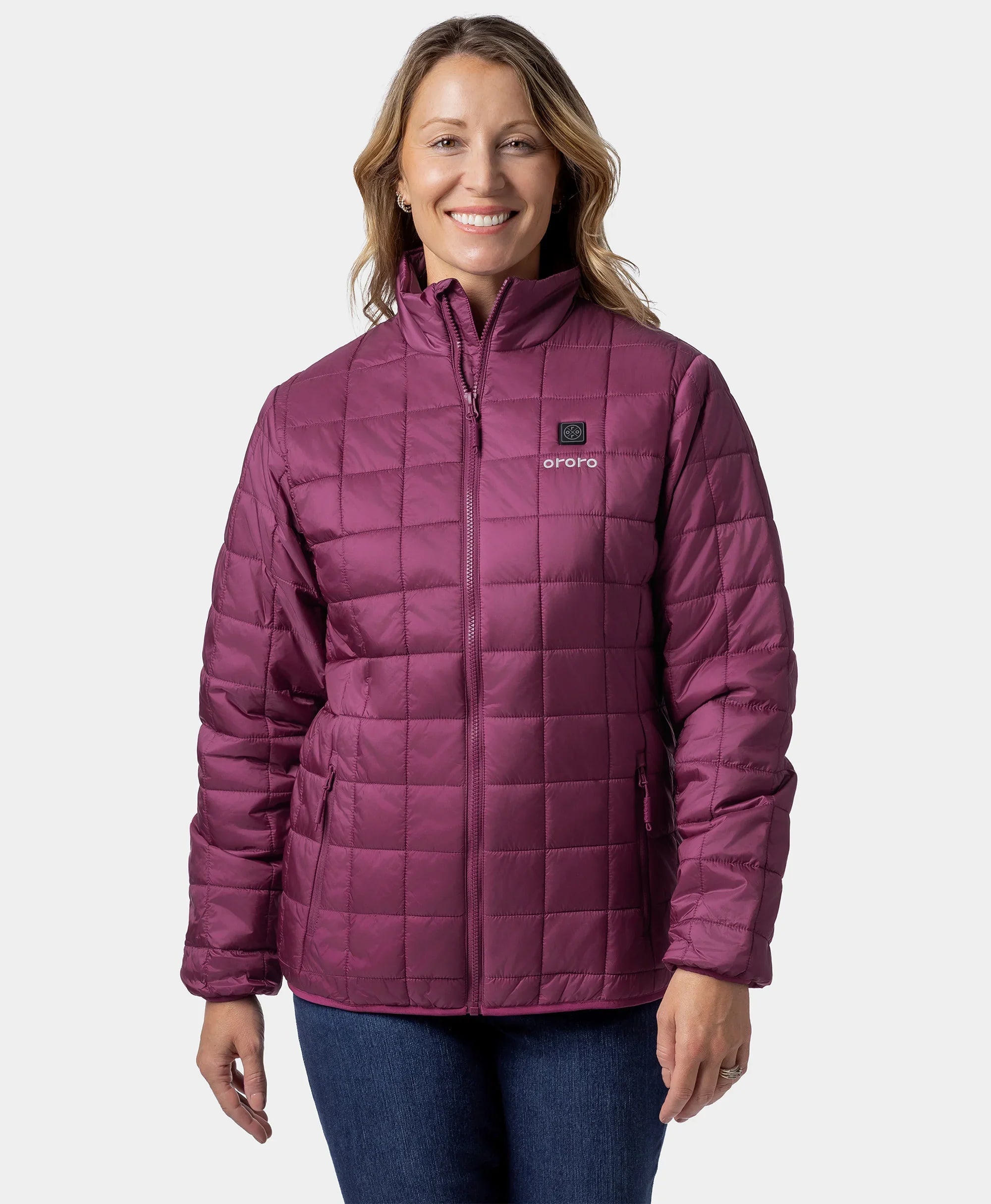 ORORO Heated Prism Women's Heated Quilted Jacket - Image 8