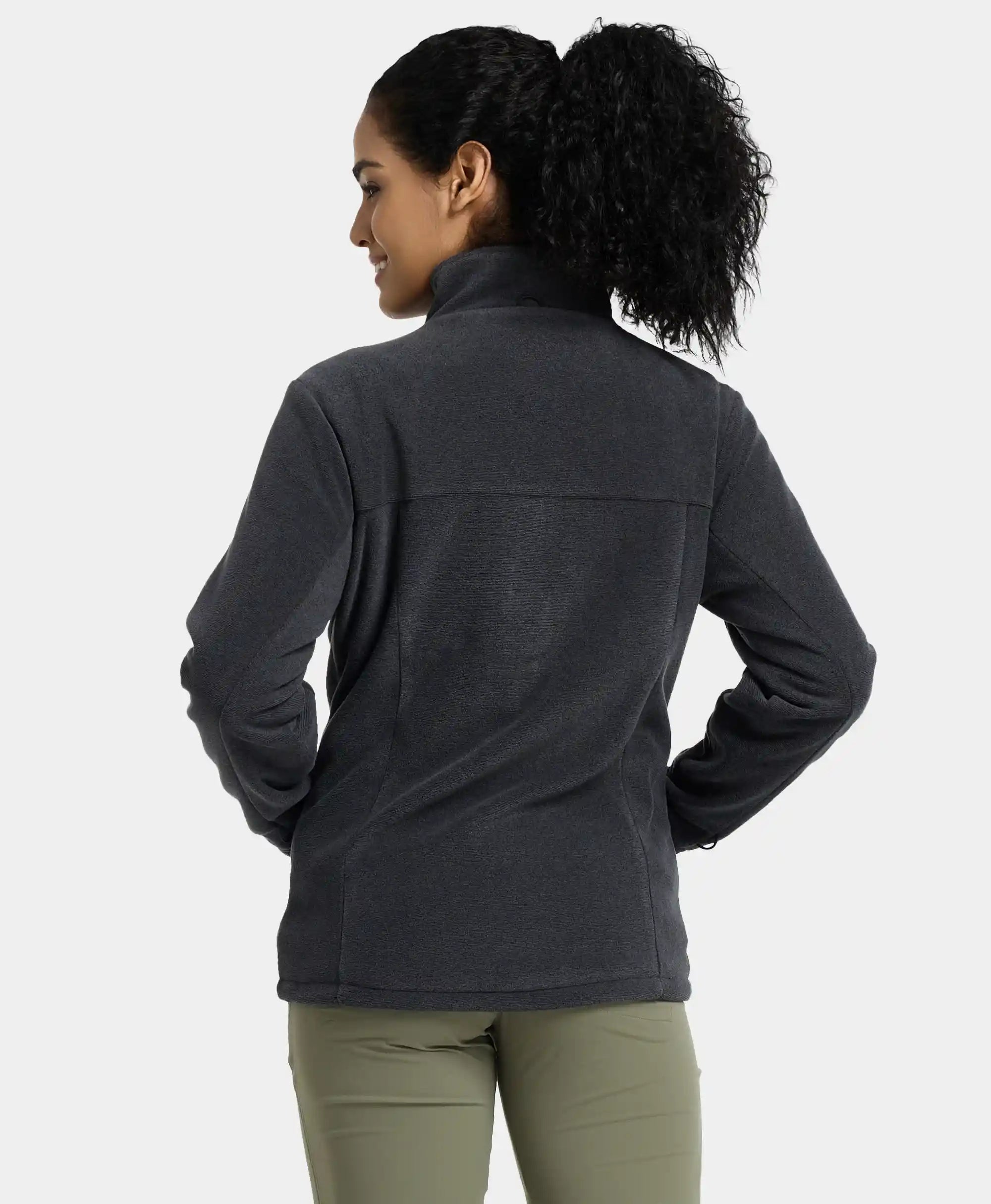 ORORO Heated (Open-box) River Ridge Women's Heated Fleece Liner Jacket (Battery Set Not Included) - Image 45