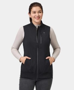ORORO Heated Blair Women's Heated Long Bomber Vest (Apparel Only)