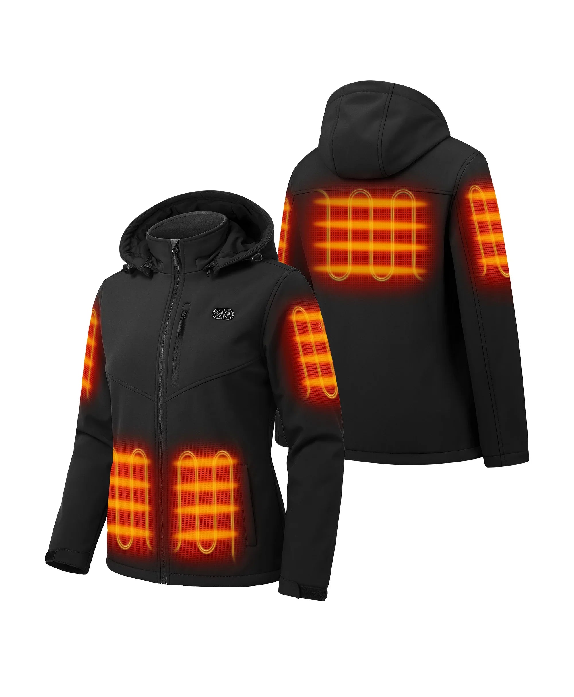 ORORO Heated Women's 5-Zone Heated Jacket – Plus Size - Image 2