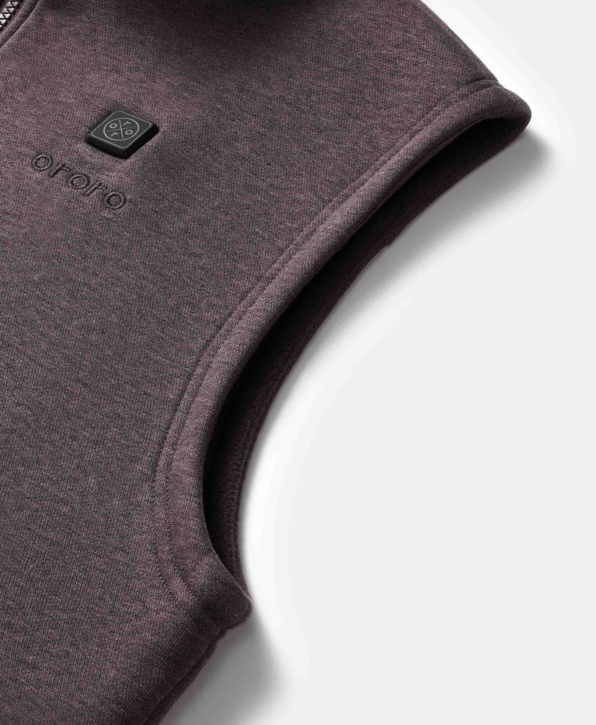 ORORO Heated Men's Heated Fleece Vest - New Colors (ORORO Heated Final Sale) - Image 10